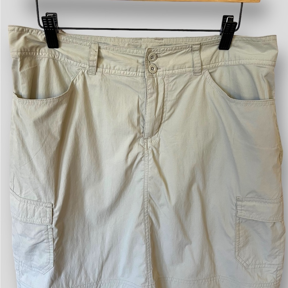 Patagonia Cargo Skirt Pockets Lightweight Khaki